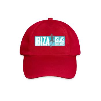 Ibiza Island Vector Design - Baseball Cap - classic red - Front