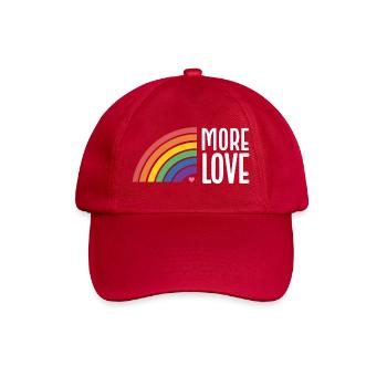 LGBT Pride Month - More Love - Baseball Cap - classic red - Front