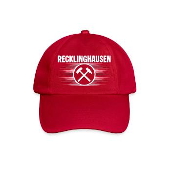 Recklinghausen Glueck auf Bergbau - Baseballkappe - klassisch Rot - Vorne