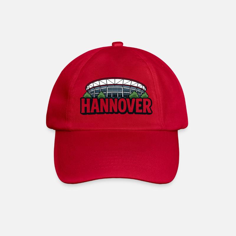 Hannover 1896 Stadion  - Baseballkappe - klassisch Rot