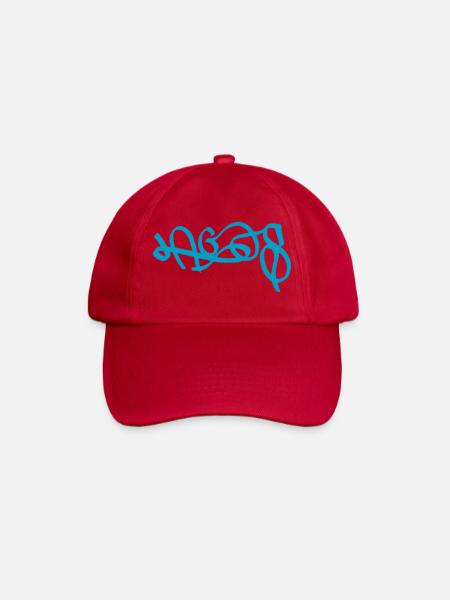 Abstrait Lagos Graffiti Design - Casquette classique - rouge classique