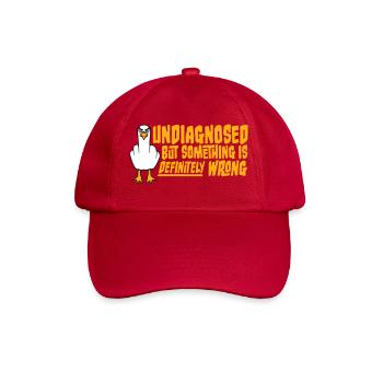 Undiagnosed But Something Is Definitely Wrong Seagull - Baseball Cap - classic red - Front