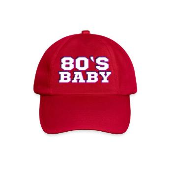Années 80 - Casquette classique - rouge classique - Devant