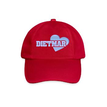 Gold Dietmar - Baseballkappe - klassisch Rot - Vorne