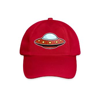 UFO red - Baseball Cap - classic red - Front