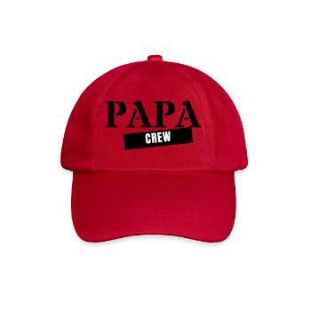 Équipe du Papa - Look assorti à la fête des pères en famille - Casquette classique - rouge classique - Devant
