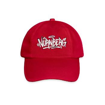 Nürnberg Graffiti Handschrift Tag - Baseballkappe - klassisch Rot - Vorne