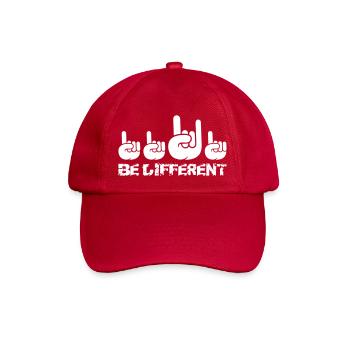 Anders Sein Heavy Metal Be Different Hard Rock Fan - Baseball Cap - classic red - Front