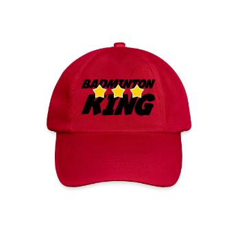 Le Roi du badminton - Casquette classique - rouge classique - Devant