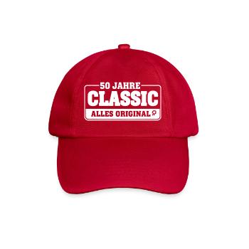 50 Years of Classic – All Original - Baseball Cap - classic red - Front