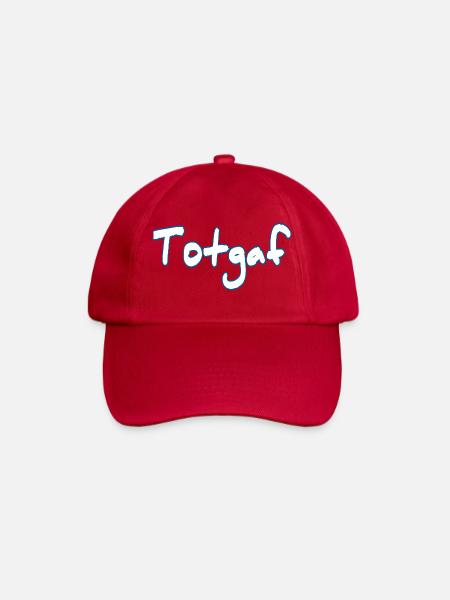 Totgaf - Baseballcap - klassiek rood