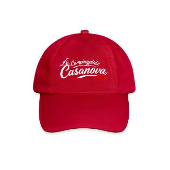 Campingplatz Casanova - Baseballkappe - klassisch Rot - Vorne