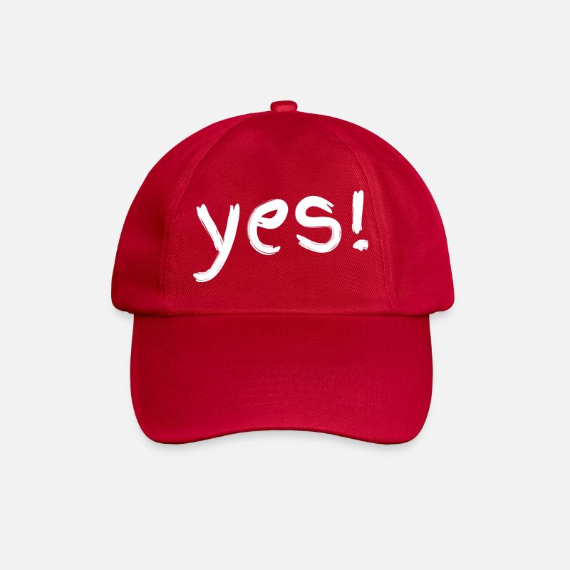 Yes! - Baseball Cap - classic red