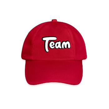 Team Comic Style Design for the Team - Baseball Cap - classic red - Front