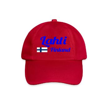 Lahti Finland- Stylish prints - Baseball Cap - classic red - Front