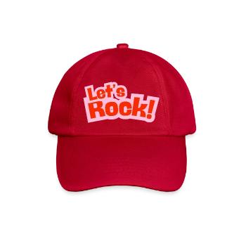 Let's Rock - Baseball Cap - classic red - Front