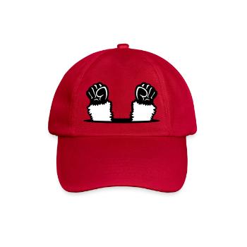 Les poings de lama soulèvent le trou de sol de la rébellion des singes - Casquette classique - rouge classique - Devant