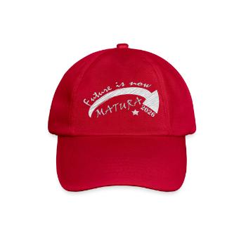 Matura 2026 - Baseballkappe - klassisch Rot - Vorne