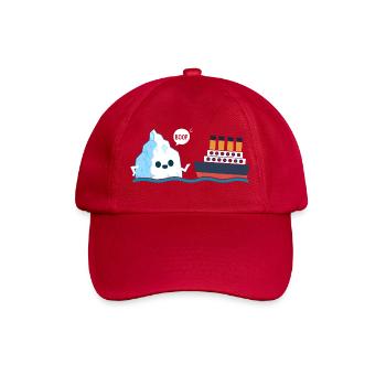 Titanic Funny Titanic and I-ceberg Boop Parody - Baseball Cap - classic red - Front