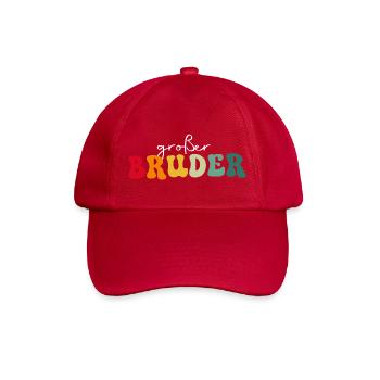 Großer Bruder - Baseballkappe - klassisch Rot - Vorne