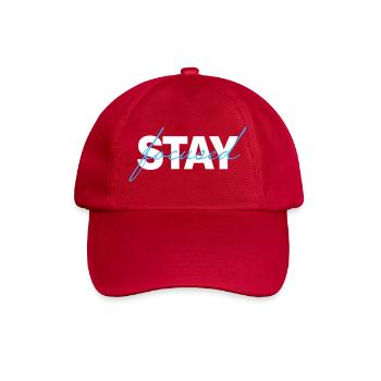 T-shirt minimaliste ciblé - Casquette classique - rouge classique - Devant
