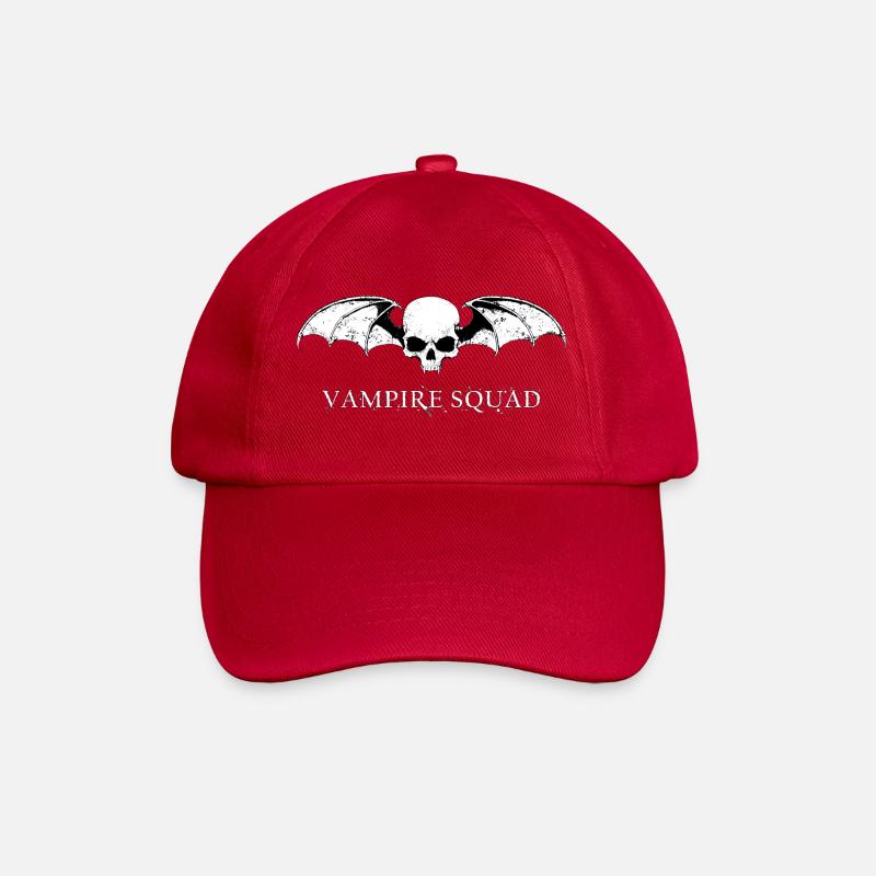 Vampire Squad Weiß - Baseballkappe - klassisch Rot