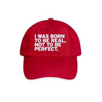 Be original vector design symbol retro quote label - Baseball Cap - classic red - Front