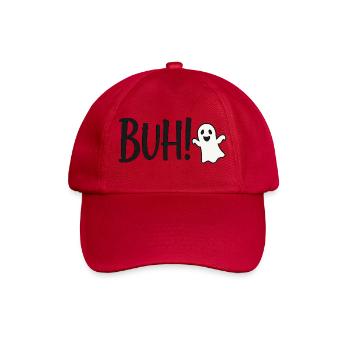 Design ludique Boo Halloween - Casquette classique - rouge classique - Devant