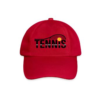 Logo tennis - Casquette classique - rouge classique - Devant