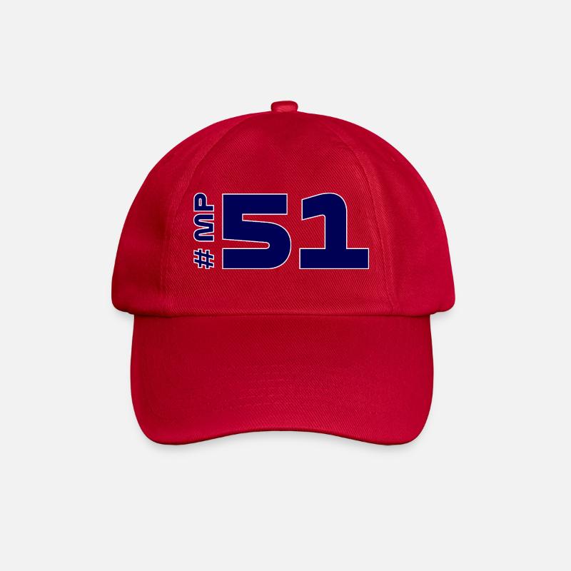 # MP51 - Casquette classique - rouge classique