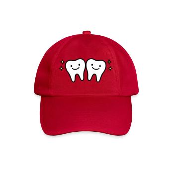 Tooth Cute - Baseball Cap - classic red - Front