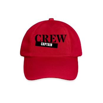 Capitaine d’équipage - Capitaine, Chef de groupe - Casquette classique - rouge classique - Devant