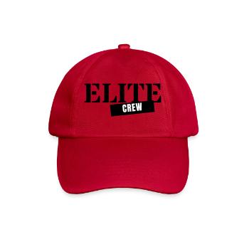 Elite Crew - Team Gruppe Party Squad Member - Baseballkappe - klassisch Rot - Vorne