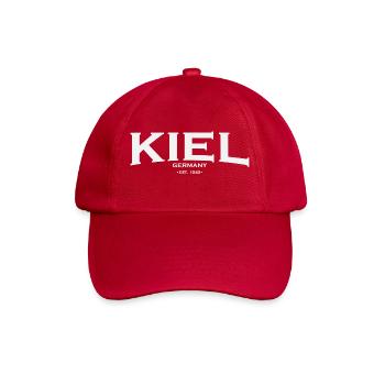 Kiel - Baseballkappe - klassisch Rot - Vorne