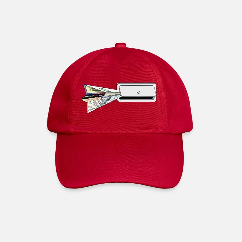 PLAN - Casquette classique - rouge classique