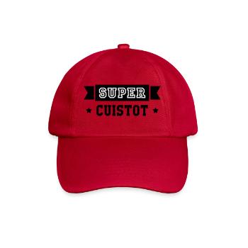 Super Chef - Kitchen - Cook - Baseball Cap - classic red - Front