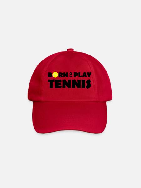 Born to play Tennis - Casquette classique - rouge classique