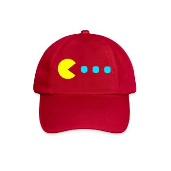 Retro Game - Baseballkappe - klassisch Rot - Vorne