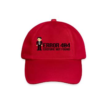 Error 404 - Costume not found - Baseball Cap - classic red - Front