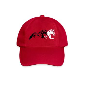 Chevaux Etalon Jument Poulain - Casquette classique - rouge classique - Devant