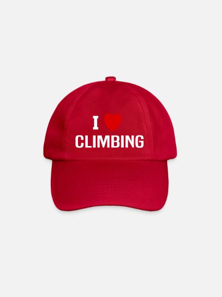 I love Climbing - Casquette classique - rouge classique