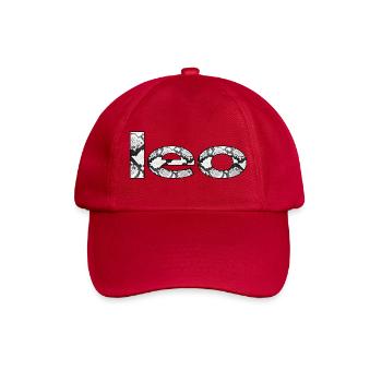 leo – Déclaration du zodiaque en peau de serpent - Casquette classique - rouge classique - Devant