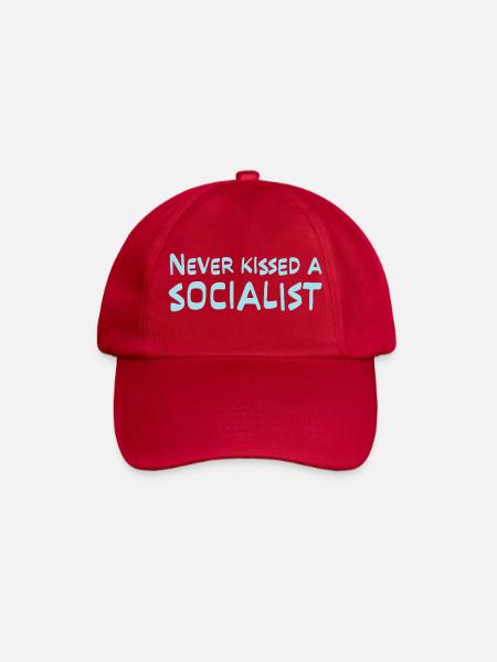 N’a jamais embrassé un socialiste - Casquette classique - rouge classique