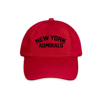 New York Admirals - Baseball Cap - classic red - Front