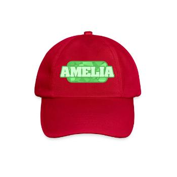 Amelia as organic - Baseball Cap - classic red - Front