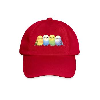 Budgie group - Baseball Cap - classic red - Front