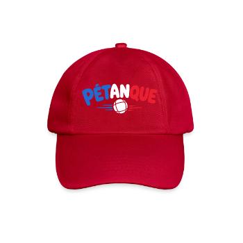 Pétanque Arc en Couleurs - Casquette classique - rouge classique - Devant