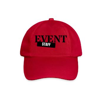 Personnel de l’événement - Personnel de l’équipe d’équipe - Casquette classique - rouge classique - Devant