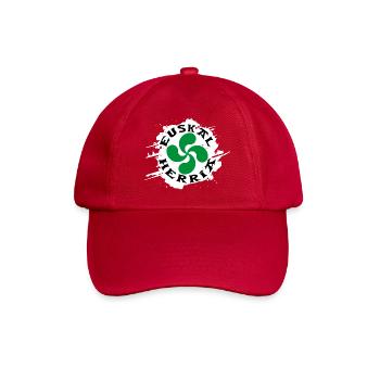 Croix Basque - Lauburu - Casquette classique - rouge classique - Devant