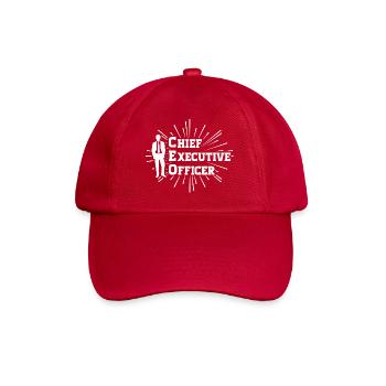 PDG - Chief Executive Officer - Casquette classique - rouge classique - Devant